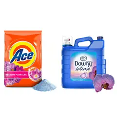 undefined - Detergente En Polvo Ace Floral 8Kg + Suavizante Downy Intense 8 Litros