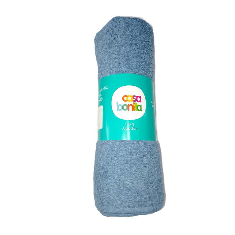 Toalla de Baño 75x132cm Azul Acero
