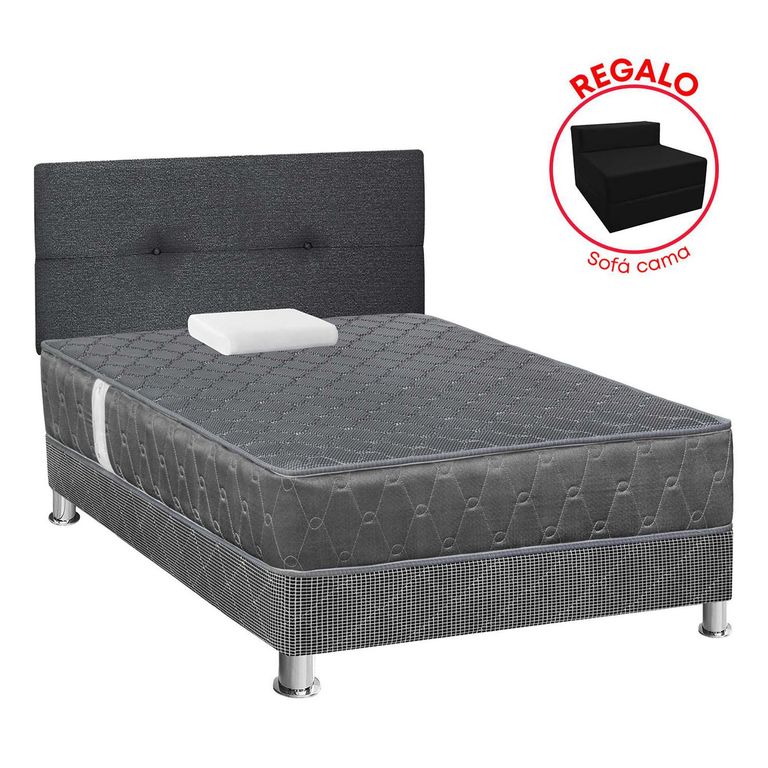 Dormitorio Acqua 1.5 Plazas + Sofá Cama