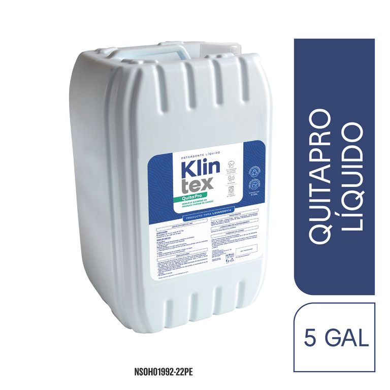 Detergente Líquido Klintex Quitapro 5GL