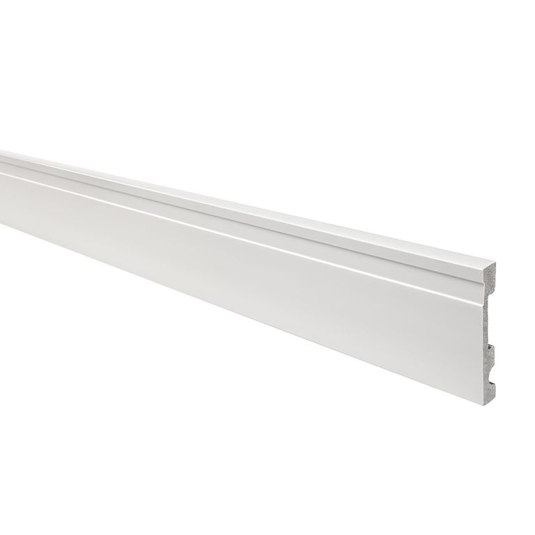 Zócalo de EPS Extraline Blanco 100mm