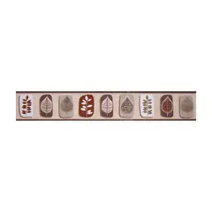KANTU - Listelo Hojas De Madera 45x7.5