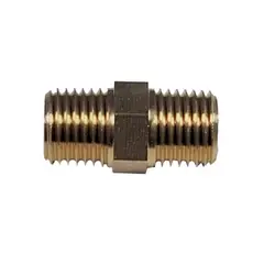 ECKOGRIF - Niple Exagonal Bronce 1/2 X 2