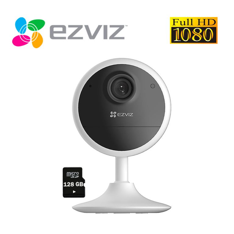 Cámara Inteligente Ezviz Wi-Fi CB1 Batería Inalámbrico Sd 128Gb Full Hd