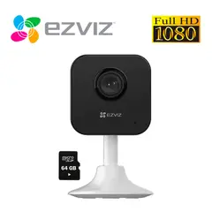 EZVIZ - Cámara de Seguridad H1C Inalámbrico Wi-Fi Full Hd + Micro sd 64Gb