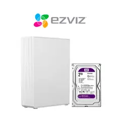 EZVIZ - R5C NAS Gestión de almacenamiento doméstico 8 Canales DISCO 2TB