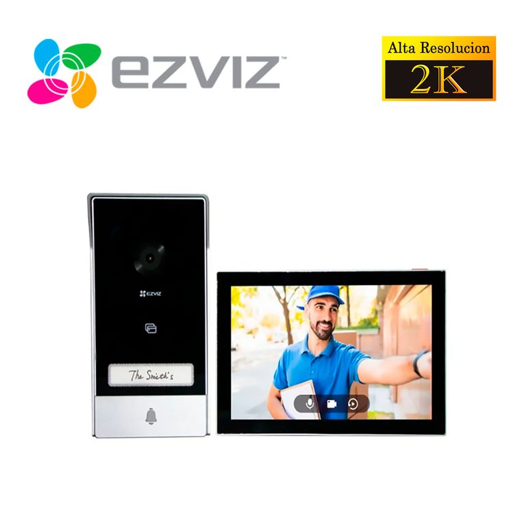 Videoportero Doméstico Inteligente Ezviz HP7 2K Exterior