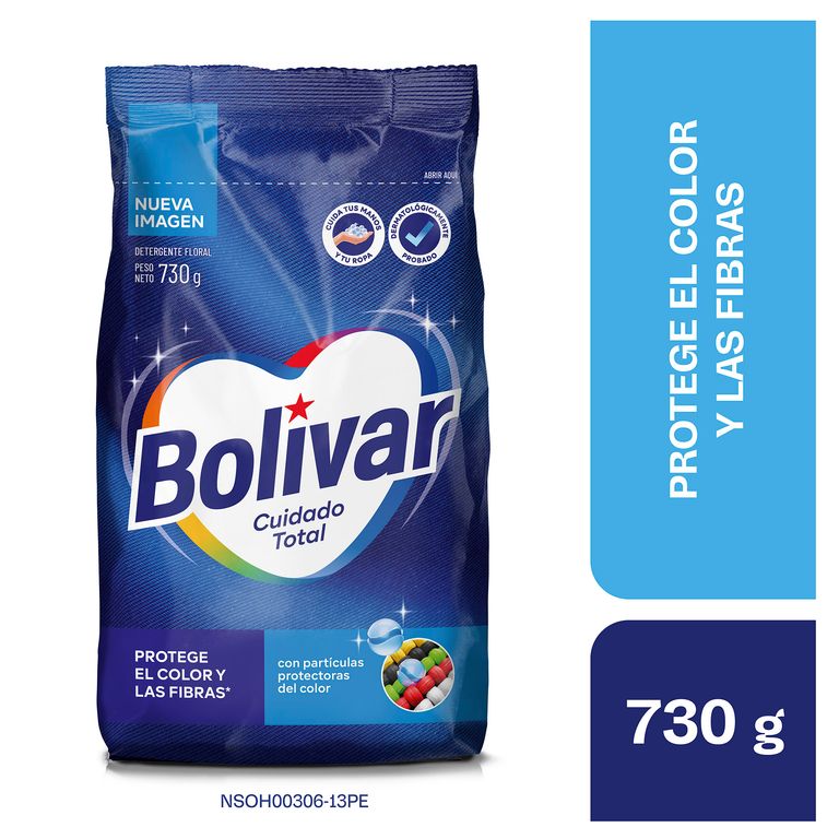 Detergente Bolivar En Polvo Floral 730 Gr