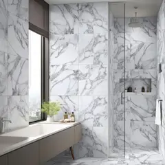 GALA - Ceramica Blanco Marmolizado Bianco Apuano 60x60cm 1.44m2