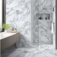 GALA - Ceramica Blanco Marmolizado Bianco Apuano 60x60cm 1.44m2