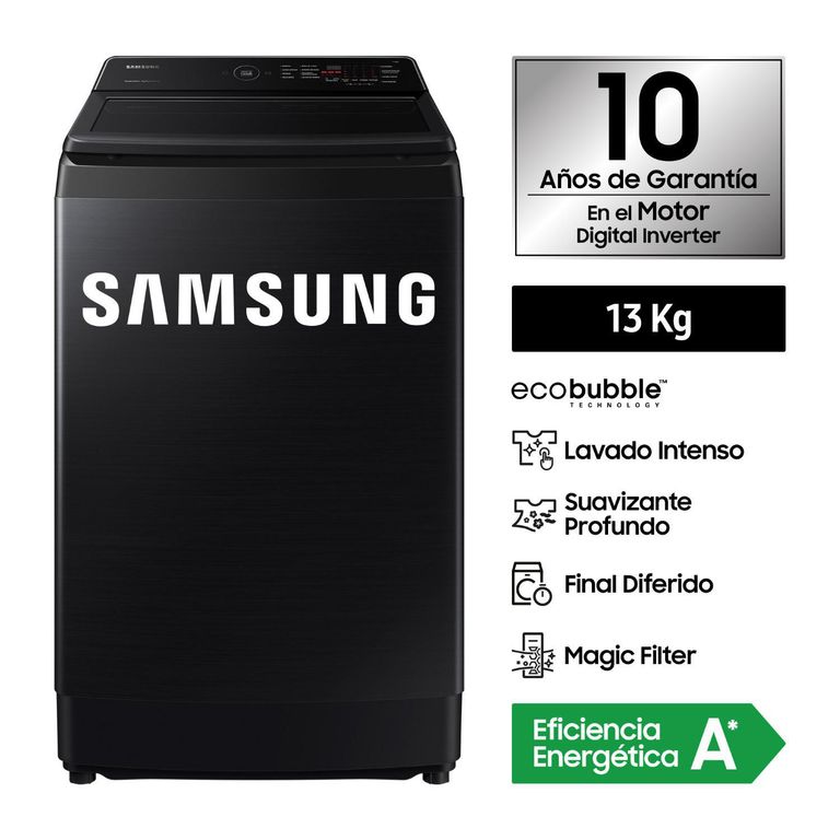 Lavadora Samsung WA13CG5441BVPE 13 Kg