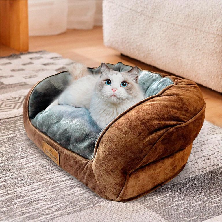 Sofá/Cama para Mascotas Marrón 18x55x44cm