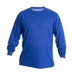 S/M - Polo de Hombre Manga Larga Azul M