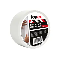TOPEX - Cinta de Papel Drywall 2 X 50m