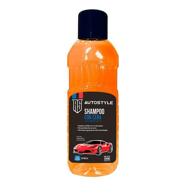 Shampoo con Cera 500Ml Autostyle
