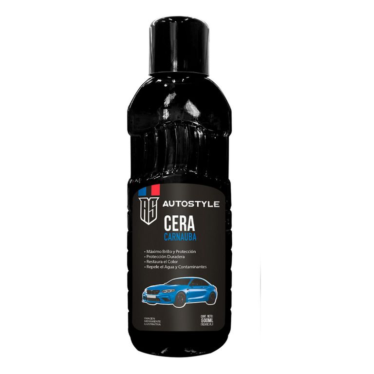 Cera Líquida con Carnauba 500 Ml Autostyle