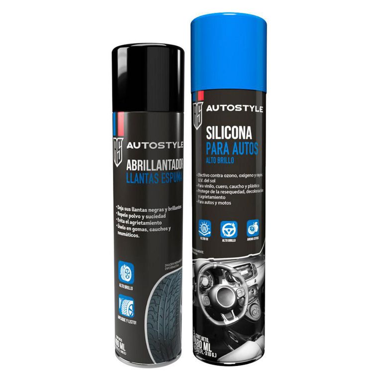 Kit Silicona para Auto Autostyle + Llantax