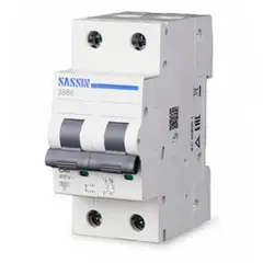 SASSIN - Interruptor Termomagnético 2x63 A