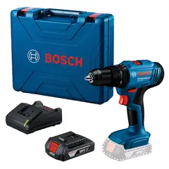 BOSCH - Taladro percutor atornillador 18V GSB 183-LI + 2 Batería + Maletín de plástico