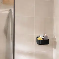 TESA - Cesta Adhesiva para ducha S 20x13cm