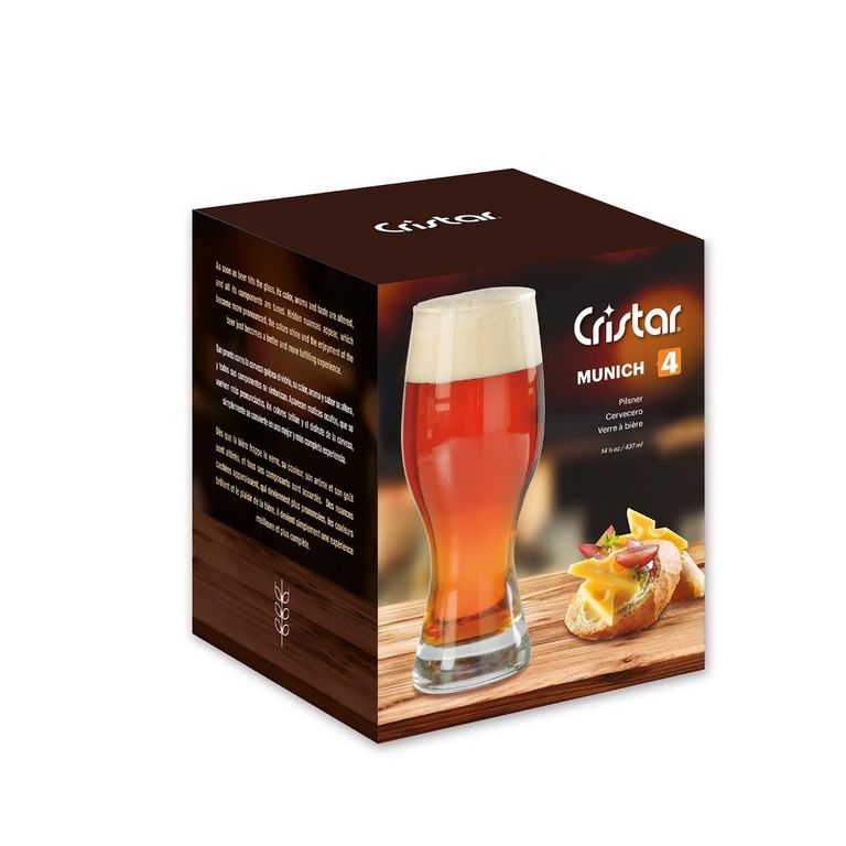 Set Vaso Cervecero 4 Unidades