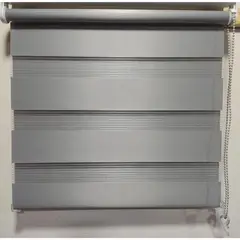 PLASTILISTO - Cortina Roller Zebra Gris 180x210cm