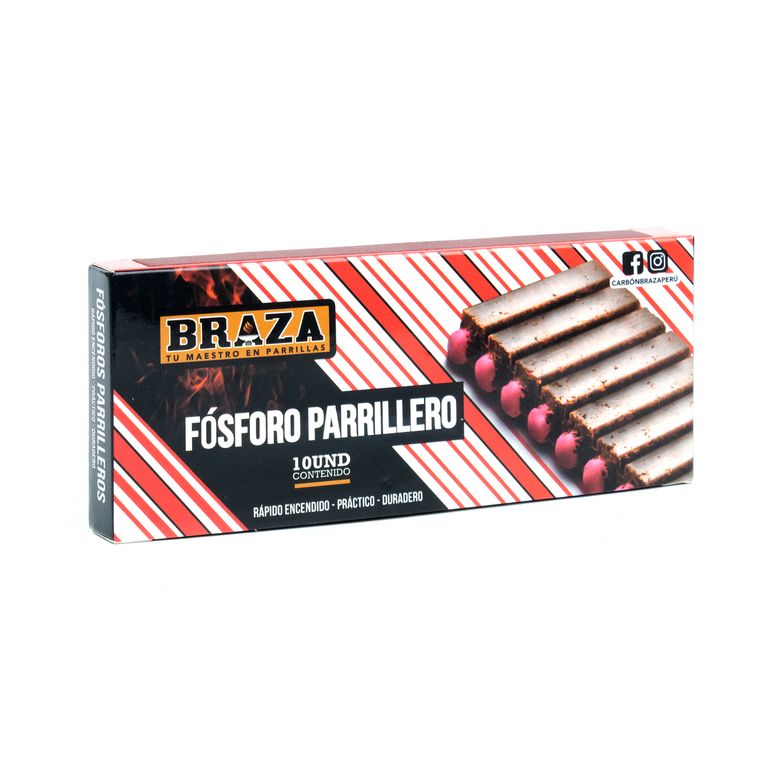 Setx10 Fósforo Braza Parrillero