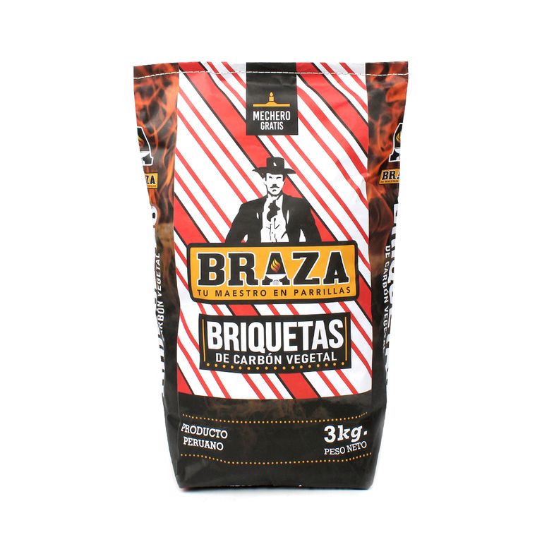 Briqueta Vegetal 3Kg