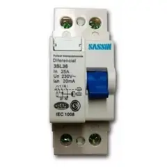 SASSIN - Interruptor diferencial 2x25A