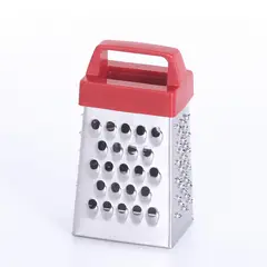 CASA BONITA - Mini Rallador Acero Rojo