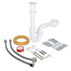 TREBOL - Kit Instalación Para 1/2 Baño