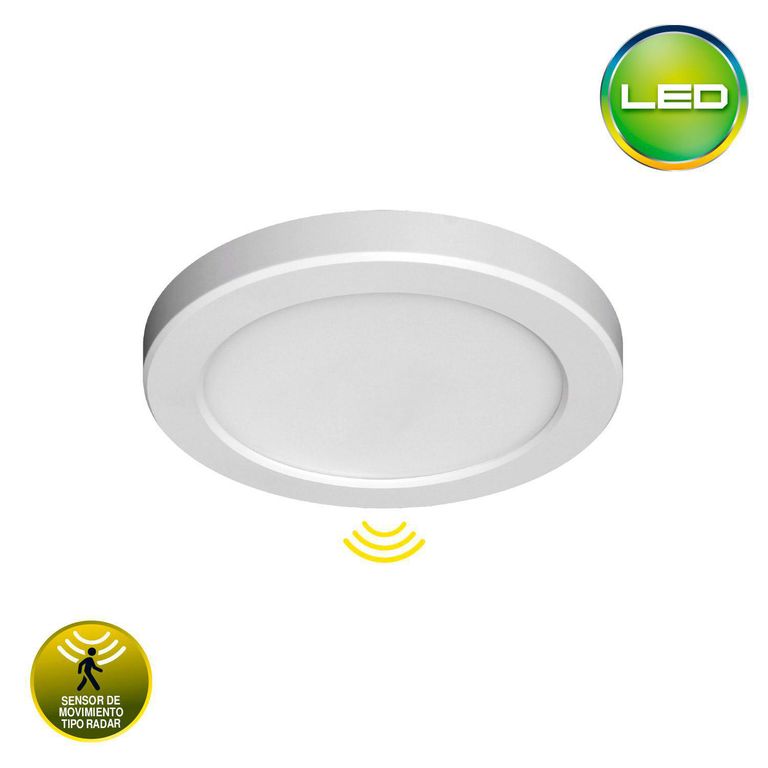 Downlight con Sensor con Switch Tricolor 12W