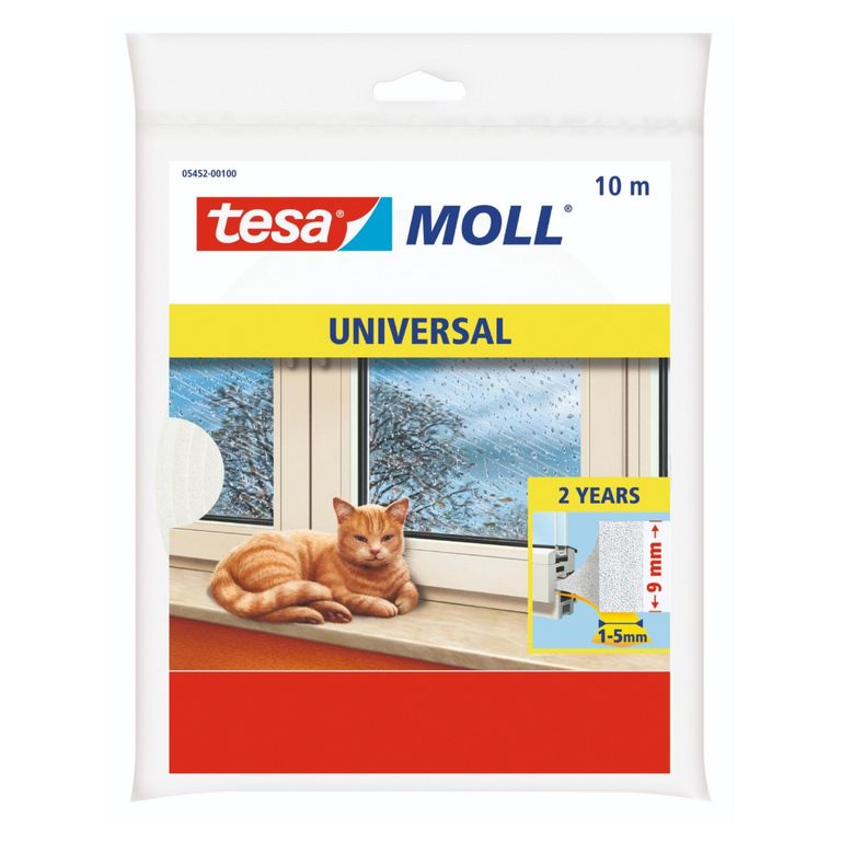Burlete Esp Blanca para Ventana 10M X 9mm