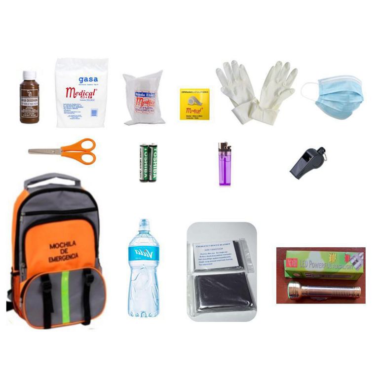 Kit Mochila de primeros auxilios