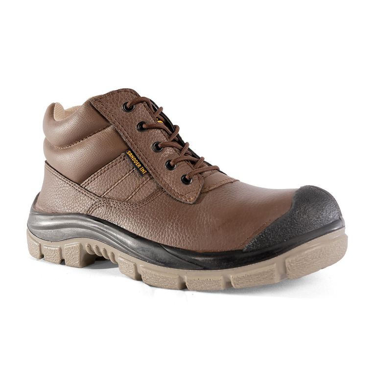 Zapatos de Seguridad Punta de Acero Unisex SS03-525 Cobra Marrón