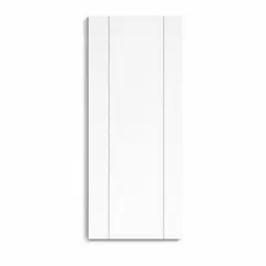 PAMA - Combo Puerta Interior Contraplacada HDF Lisa Blanco RT Selva. Marco Incluido 32x59x2120 mm.