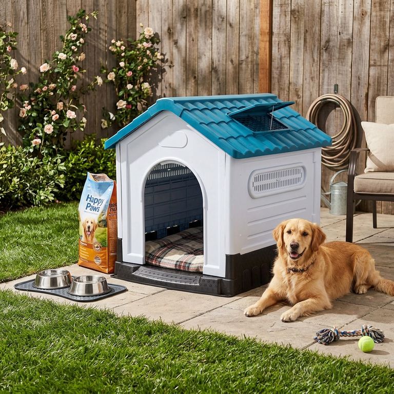 Casa para Perro Raza Mediana 88x99x105cm