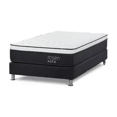 ROSEN - Box Tarima Path Grafito 1.5 Plazas