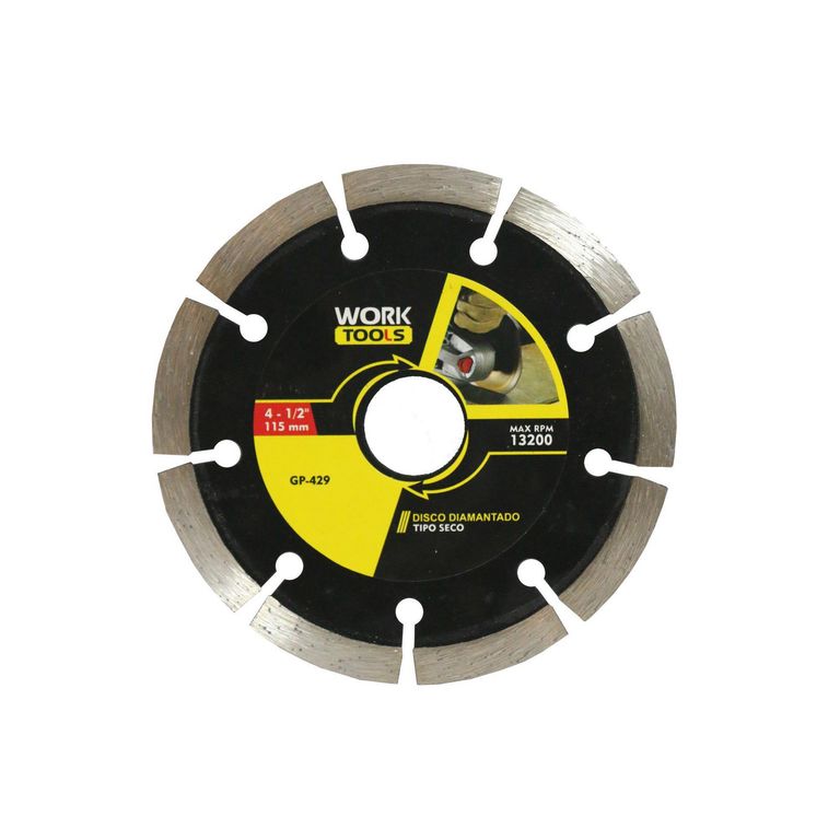 Disco De Corte 4 - 1/2" 115 Mm Abierto