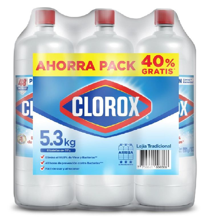 Pack ahorro 884ml- Clorox x6