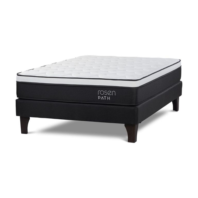 Cama Europea Path Grafito 2 Plazas