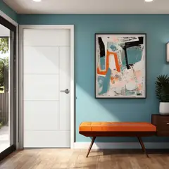 DIMFER - Puerta Interior Trento Blanca 75 cm