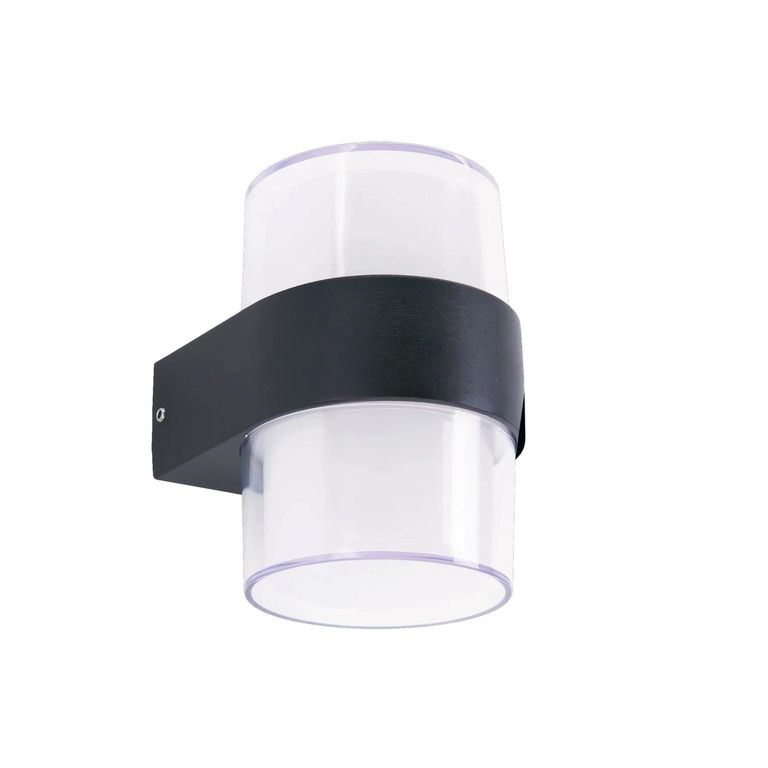 Braquete de Pared Exterior LED Dual Ovalado
