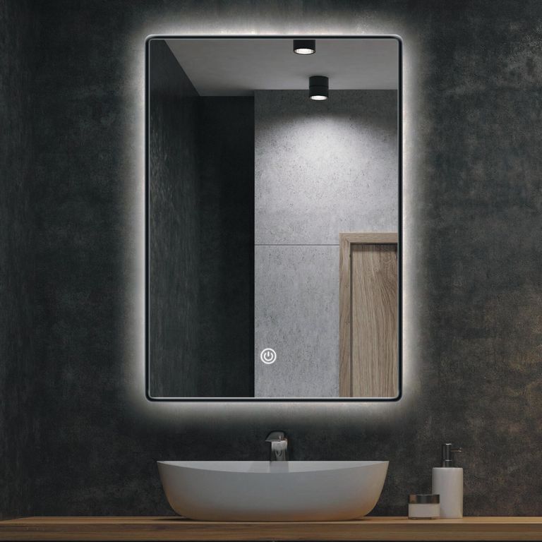 Espejo LED de Baño Nicolle Rectangular