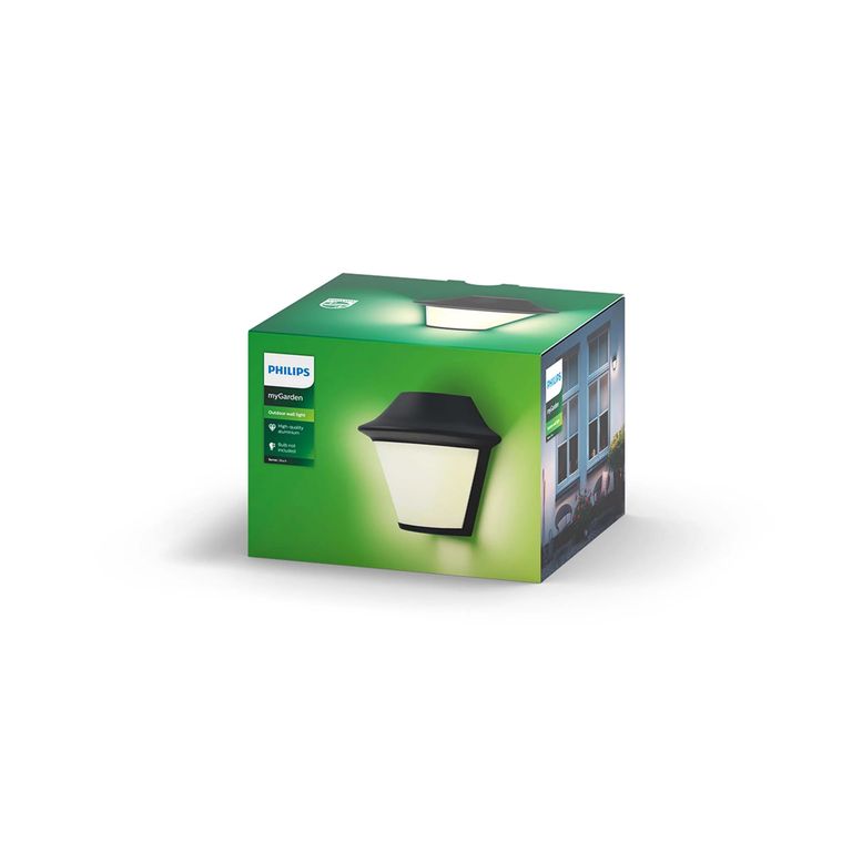 Lámpara de Exterior Serres Negro E27