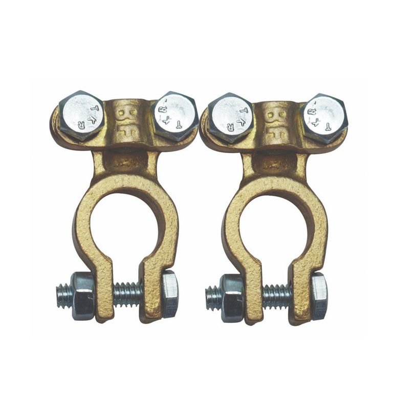 Bornes de batería de Bronce Modelo Volvo