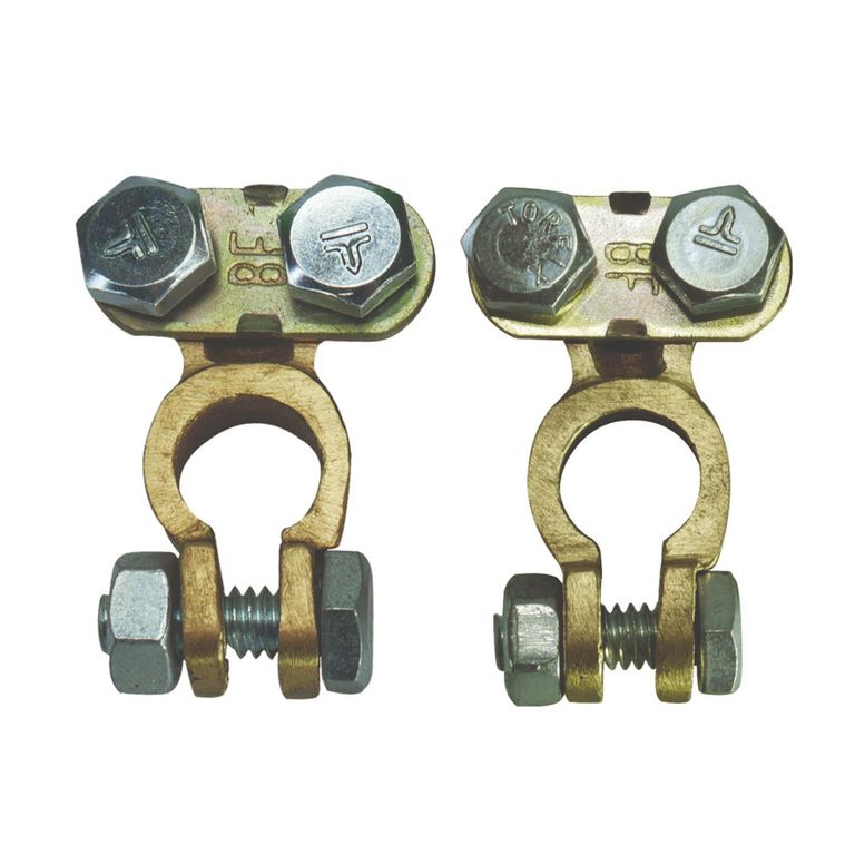 Bornes de Batería de Bronce Modelo Tico Seiwa
