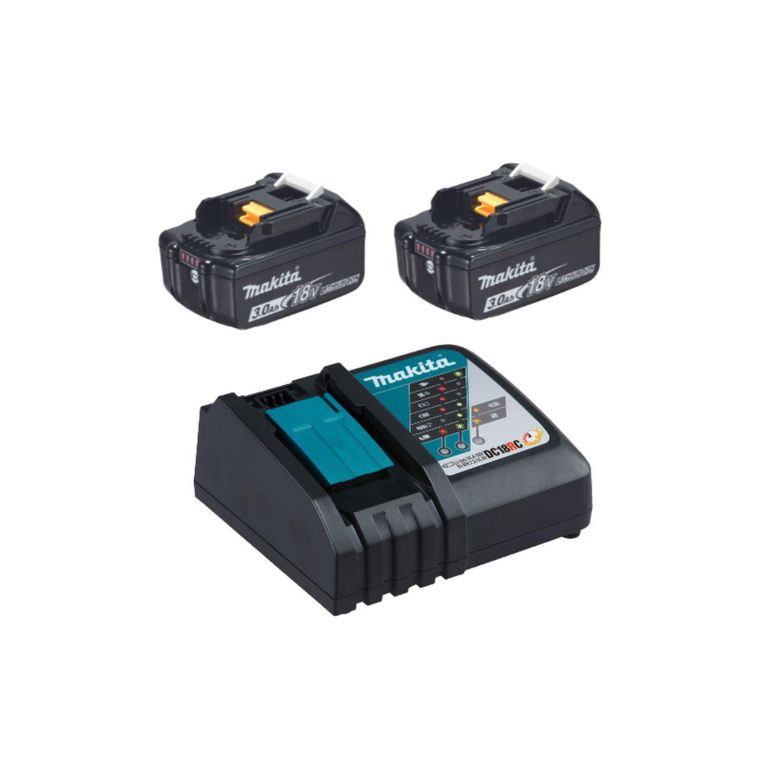Kit 2 Baterías 3Ah Y Cargador Rápido