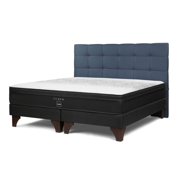 Dormitorio Europeo Tempo Issey Queen + 2 Almohadas