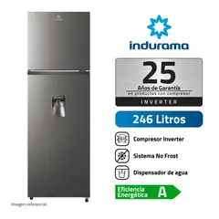 INDURAMA - Refrigeradora Indurama 246L Top Freezer 2 Puertas RI-389DI